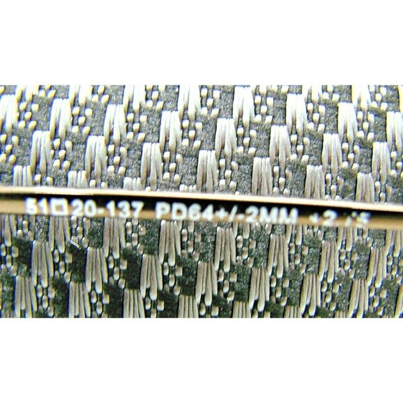 Eyeglasses Harrison Brown Eyewear Frames Readers 2.75 w/ Case Half Rim 51-20-137 - Picture 6 of 11